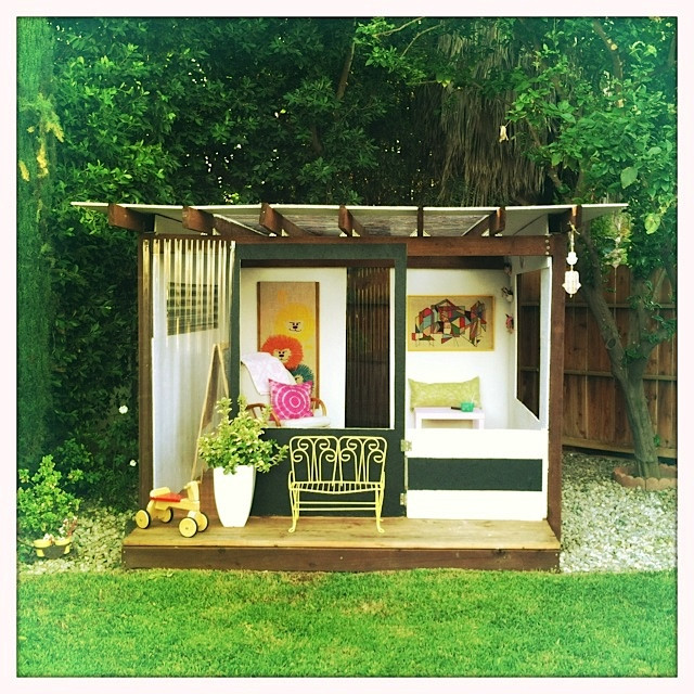 Best ideas about DIY Kids Outdoor Playhouse
. Save or Pin Backyard Playhouse Diy PDF Woodworking Now.