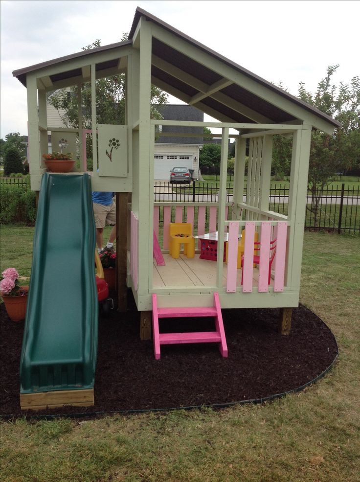 Best ideas about DIY Kids Outdoor Playhouse
. Save or Pin Diy playhouse gardening Pinterest Now.