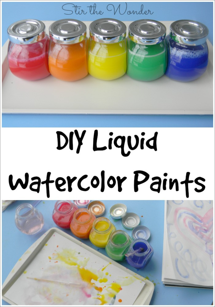 Best ideas about DIY Kids Paint
. Save or Pin DIY Liquid Watercolor Paint Now.