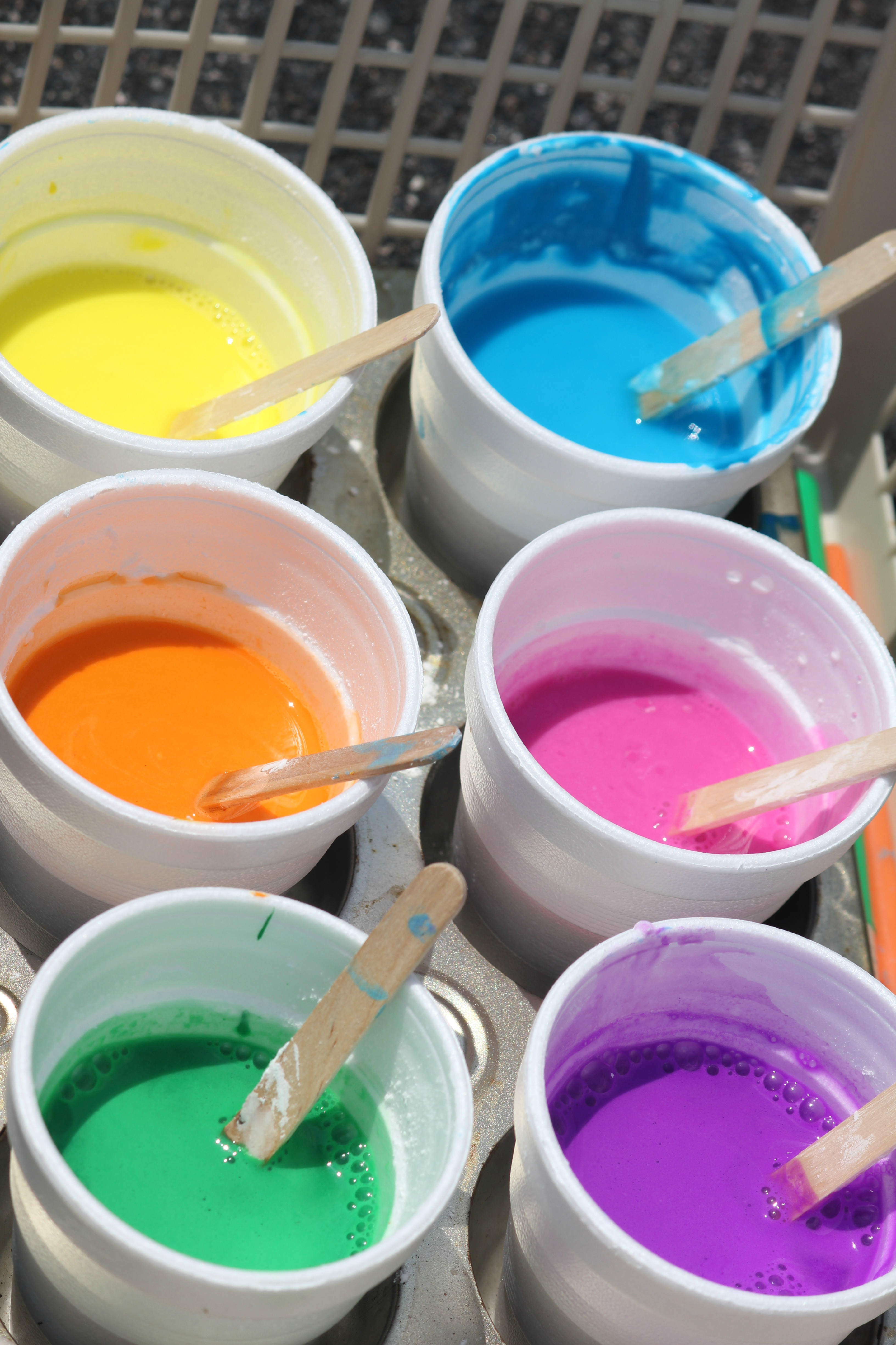 Best ideas about DIY Kids Paint
. Save or Pin DIY washable sidewalk paint Now.