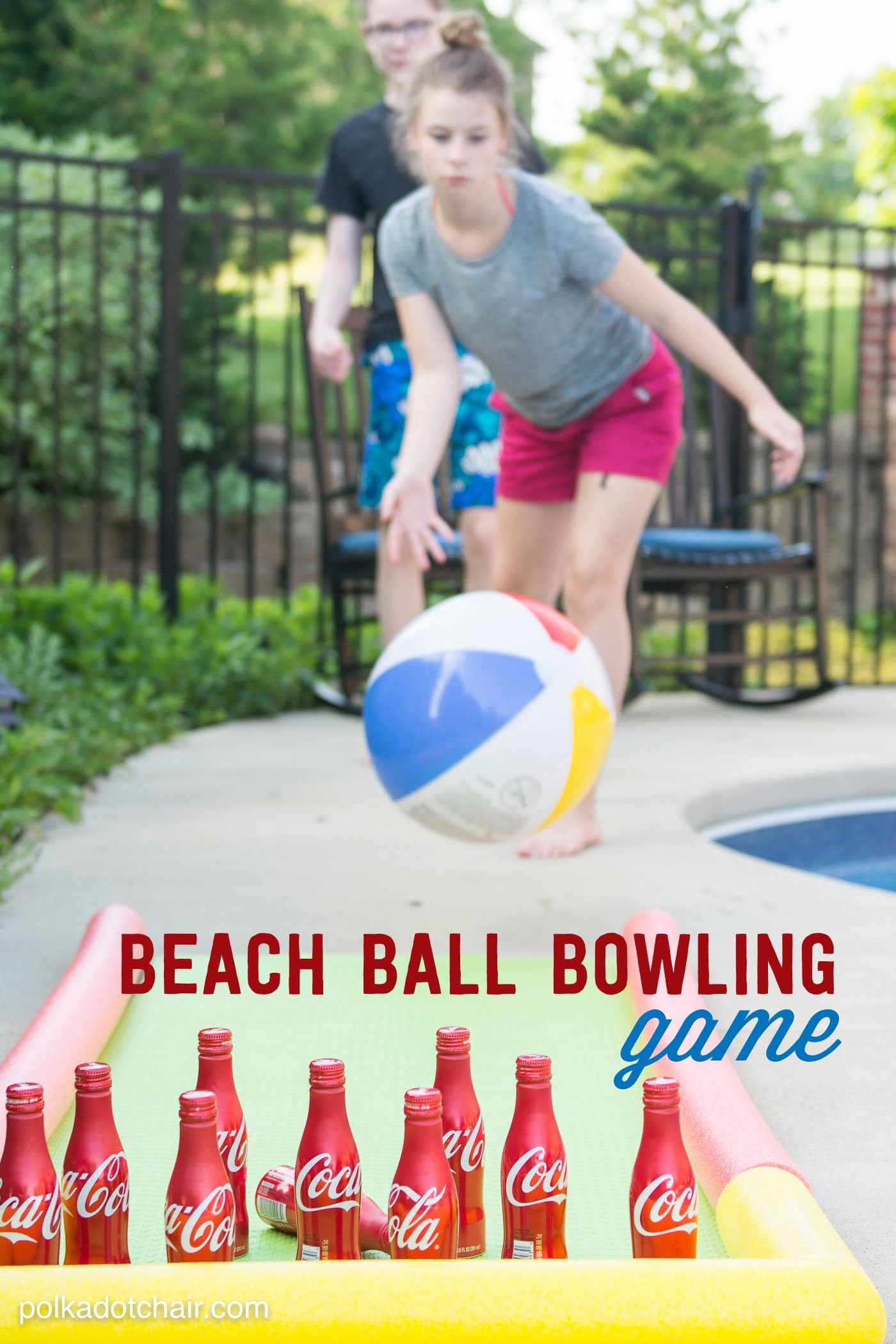 Best ideas about DIY Kids Party Games
. Save or Pin DIY Coke Bottle Outdoor Bowling Game Now.