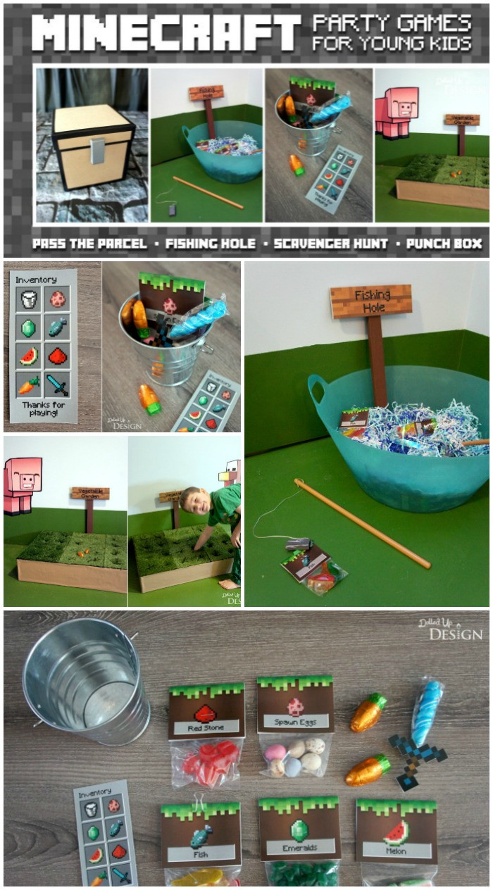 Best ideas about DIY Kids Party Games
. Save or Pin Minecraft Party Games For Kids Moms & Munchkins Now.