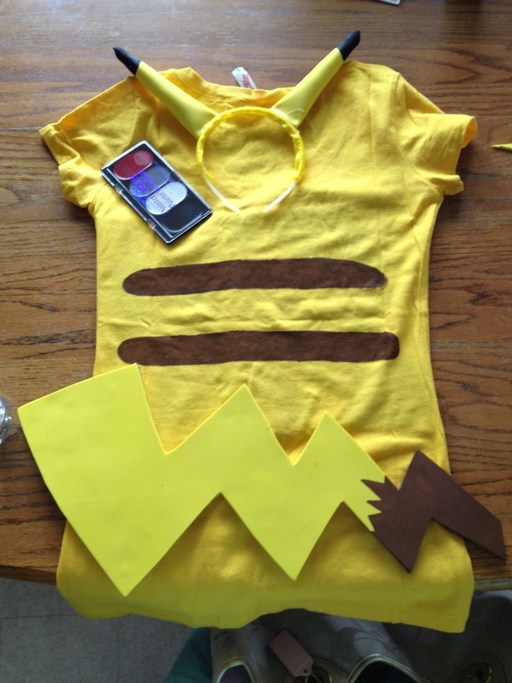 Best ideas about DIY Kids Pikachu Costume
. Save or Pin Pikachu Halloween costume DIY Homemade Now.