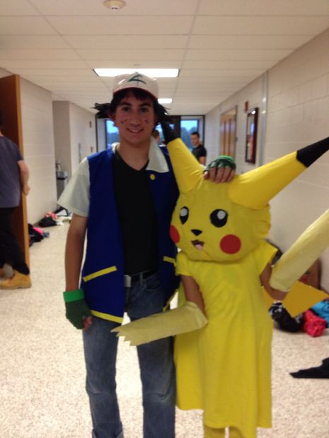 Best ideas about DIY Kids Pikachu Costume
. Save or Pin Ash And Pikachu Costumes Pokemon Now.