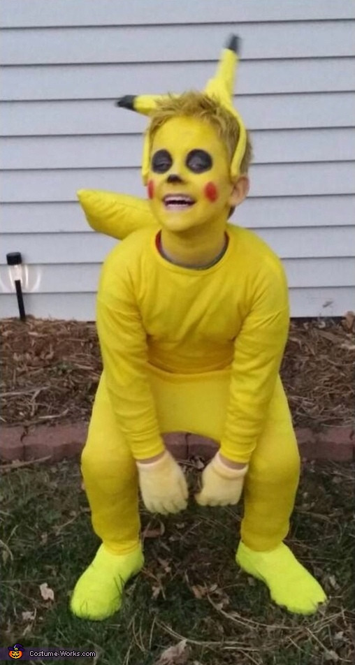 Best ideas about DIY Kids Pikachu Costume
. Save or Pin Homemade Pikachu Costume Now.