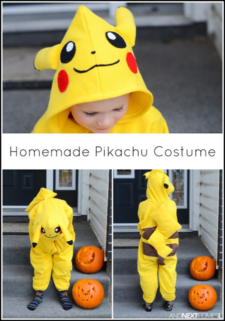 Best ideas about DIY Kids Pikachu Costume
. Save or Pin Homemade Pikachu Costume Now.