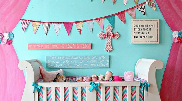 Best ideas about DIY Kids Room Decor
. Save or Pin Brilliant DIY Ideas for Baby Nursery – Top Decor and Now.