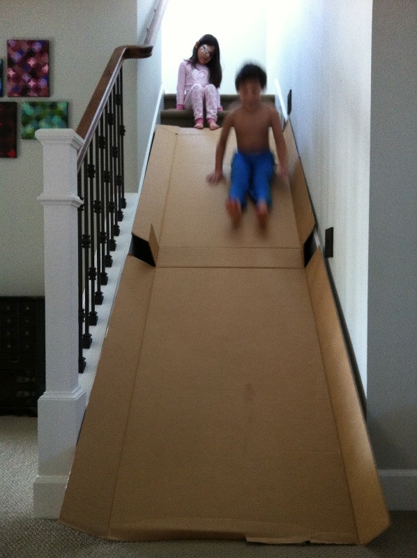 Best ideas about DIY Kids Slide
. Save or Pin DIY Entertaining Kids’ Cardboard Slide At Home Now.