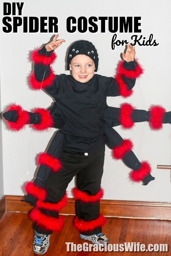 Best ideas about DIY Kids Spider Costume
. Save or Pin DIY Spider Costume for Kids Now.