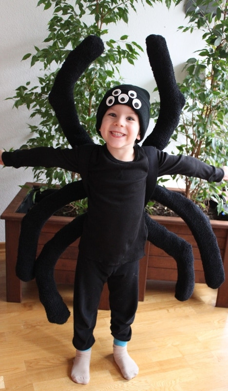 Best ideas about DIY Kids Spider Costume
. Save or Pin Spider costume Now.