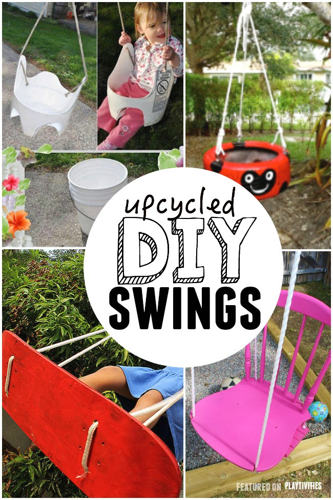 Best ideas about DIY Kids Swing
. Save or Pin 25 DIY Swings You Can Make For Your Kids PLAYTIVITIES Now.