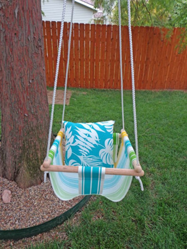 Best ideas about DIY Kids Swing
. Save or Pin DIY Tree Swing For A Baby Now.
