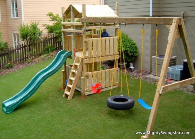 Best ideas about DIY Kids Swing Set
. Save or Pin Swings set Baby Toys Pinterest Now.