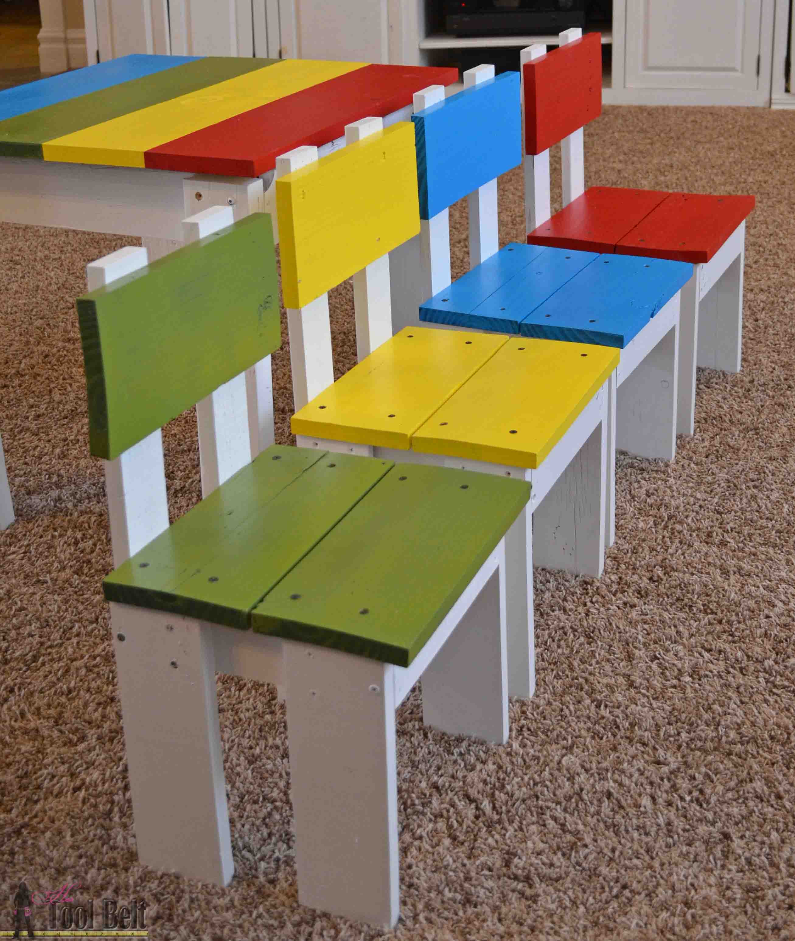 Best ideas about DIY Kids Table And Chairs
. Save or Pin Simple Kid s Table and Chair Set Her Tool Belt Now.