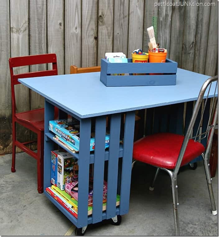 Best ideas about DIY Kids Tables
. Save or Pin Kids Table Build Using Wood Crates And Plywood Now.