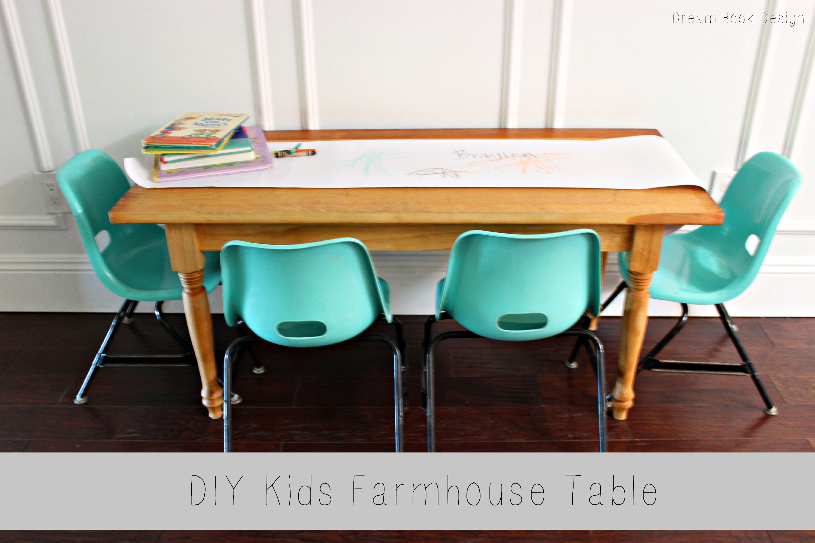 Best ideas about DIY Kids Tables
. Save or Pin DIY Kids Farmhouse Table Dream Book Design Now.