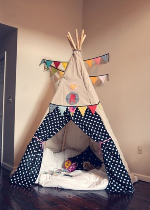 Best ideas about DIY Kids Teepee
. Save or Pin 20 Cool Teepee Design Ideas For A Kids Room Now.