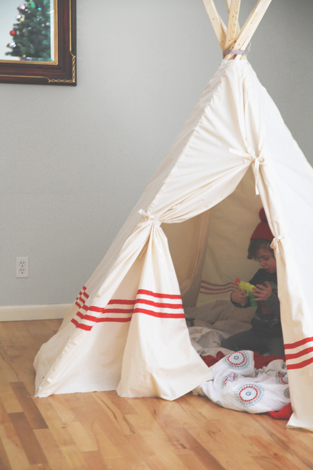 Best ideas about DIY Kids Teepee
. Save or Pin DIY big kid teepee a $22 project – on the 7th day of Now.