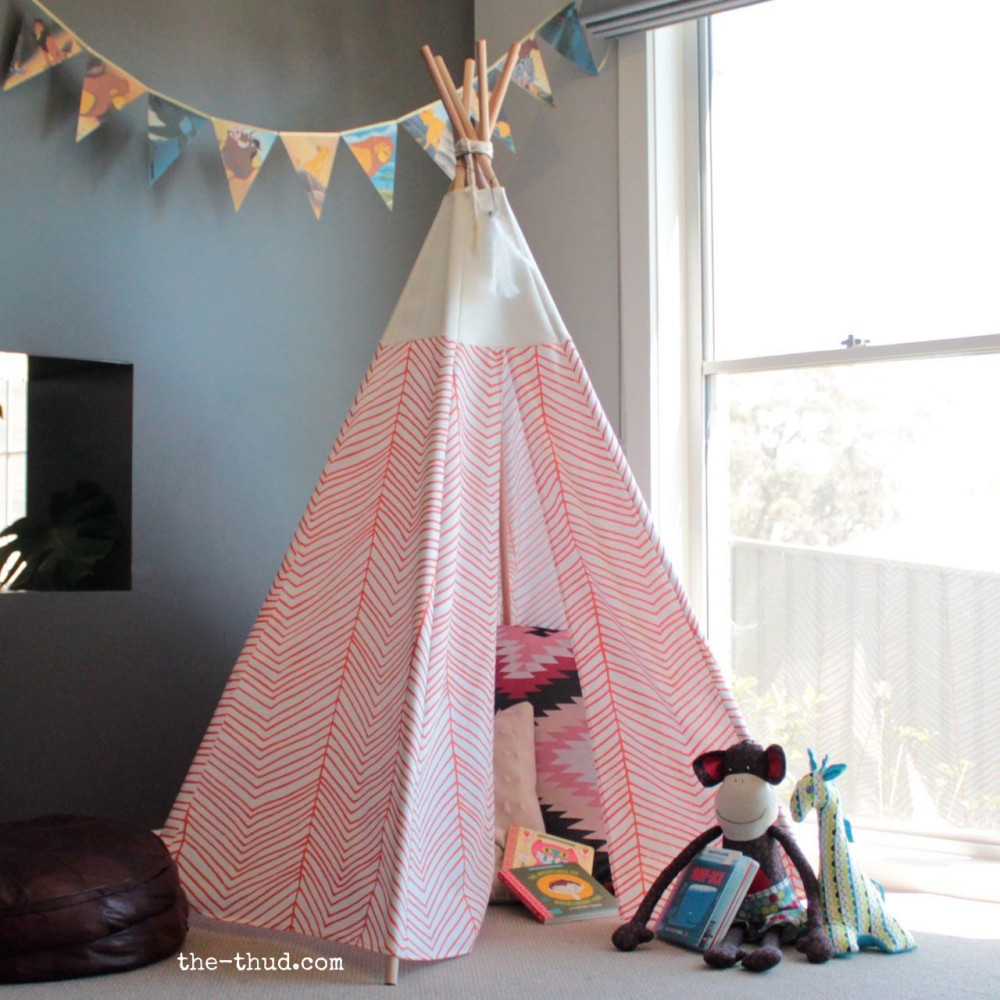 Best ideas about DIY Kids Teepee
. Save or Pin DIY Kids Teepee The Thud Now.