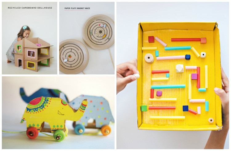 Best ideas about DIY Kids Toys
. Save or Pin DIY Toys for Kids from Recyclable Materials Now.