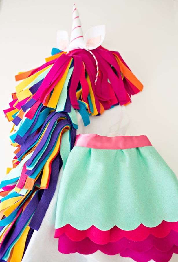 Best ideas about DIY Kids Unicorn Costume
. Save or Pin DIY NO SEW FELT RAINBOW UNICORN COSTUME FOR KIDS Now.
