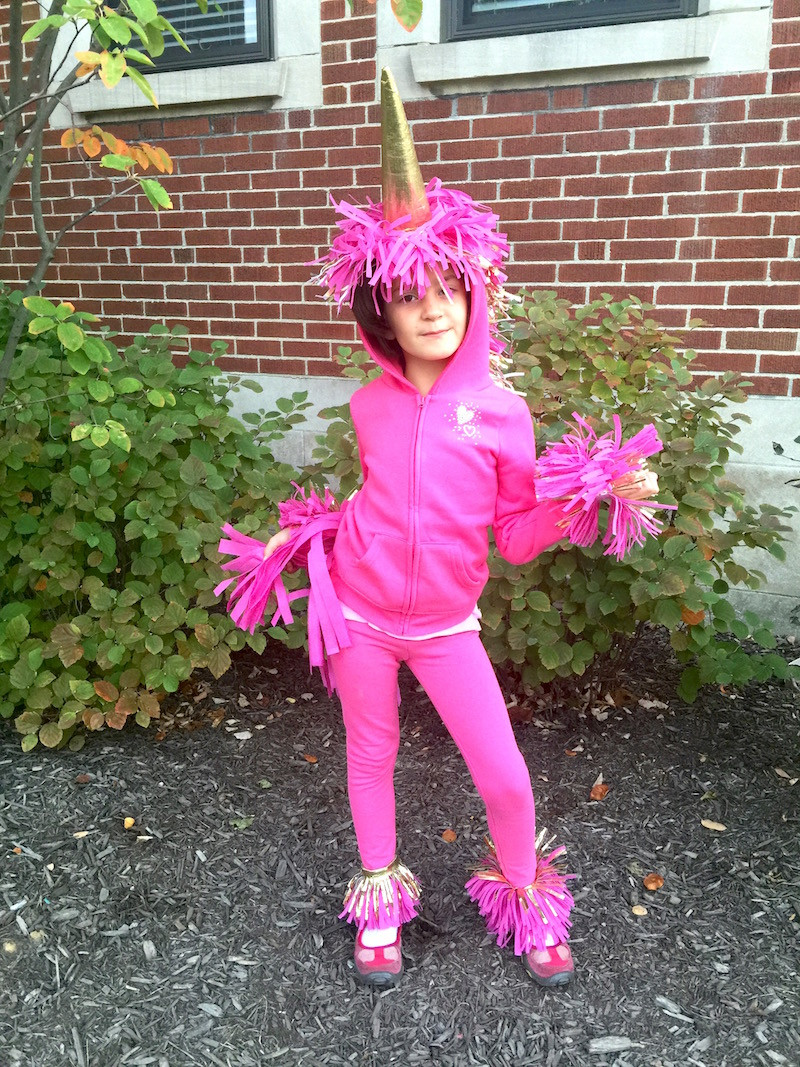 Best ideas about DIY Kids Unicorn Costume
. Save or Pin Make an easy unicorn costume from leggings and a hoo DIY Now.