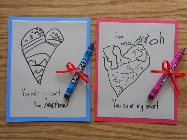 Best ideas about DIY Kids Valentine Cards
. Save or Pin 30 DIY Valentine s Day Ideas for Kids Now.