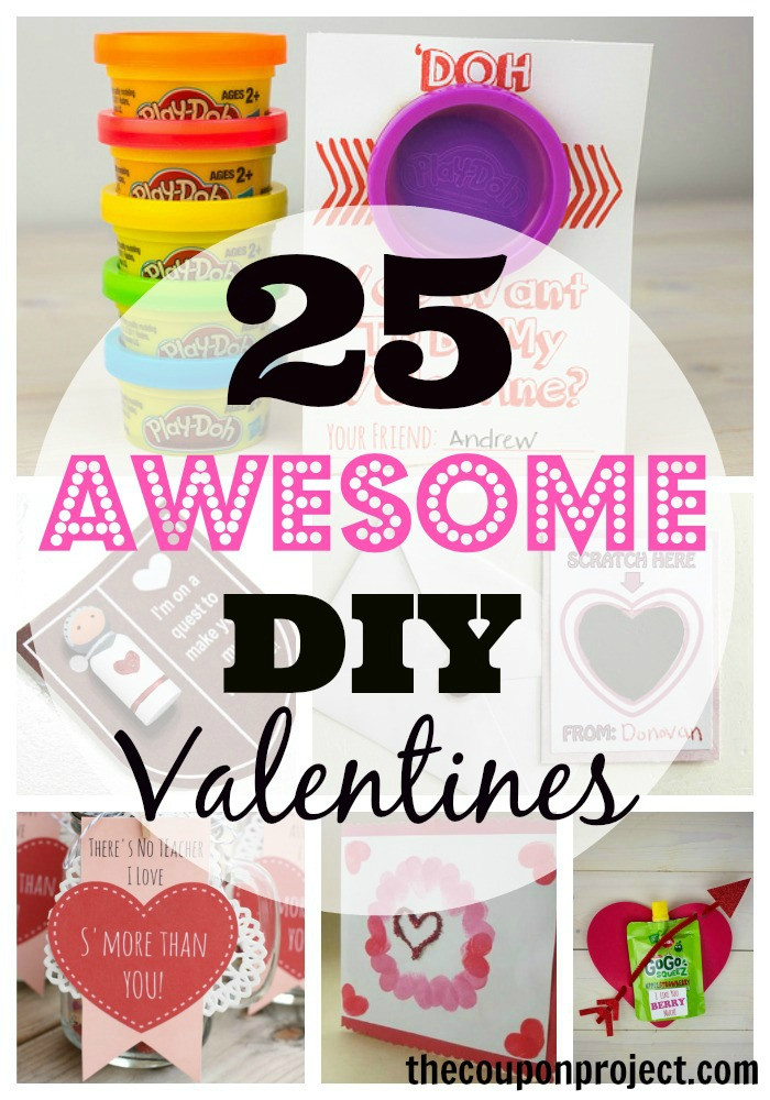 Best ideas about DIY Kids Valentines
. Save or Pin 25 Awesome DIY Valentine’s Day Ideas for Kids Now.