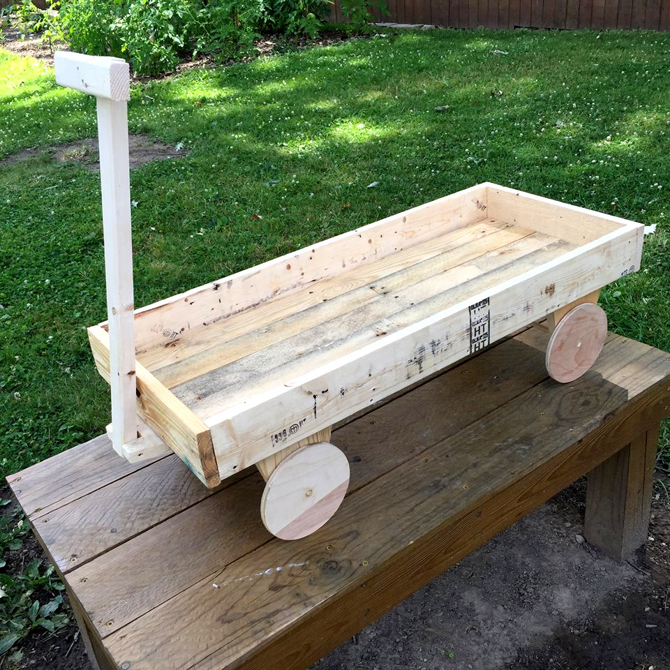 Best ideas about DIY Kids Wagon
. Save or Pin Pallet Wood Wagon for Kids Now.