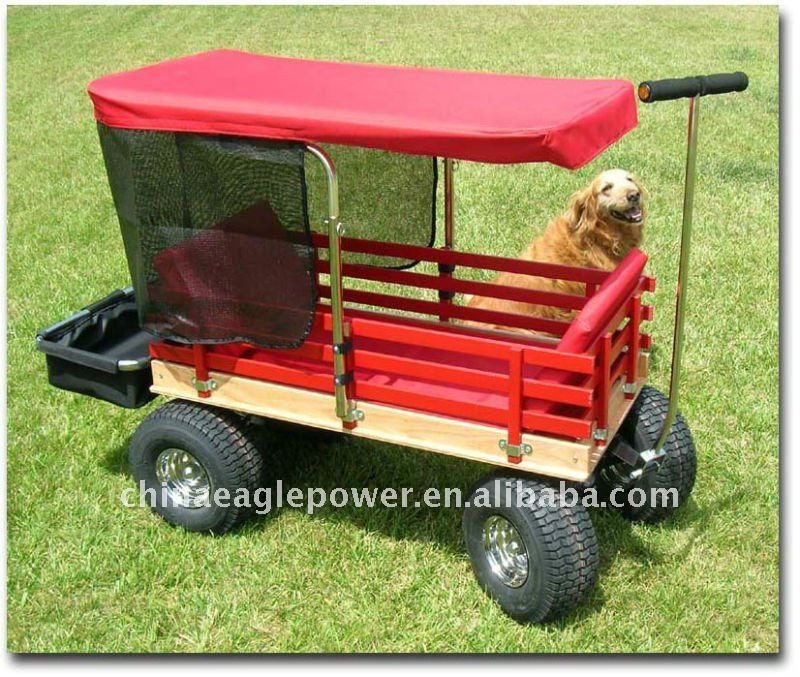 Best ideas about DIY Kids Wagon
. Save or Pin KID S WOODEN WAGON WITH Canopy I want to try to make the Now.