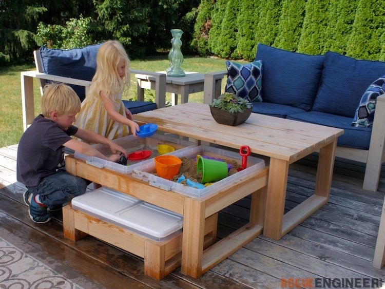 Best ideas about DIY Kids Water Table
. Save or Pin Outdoor Nesting Activity Table Rogue Engineer Now.