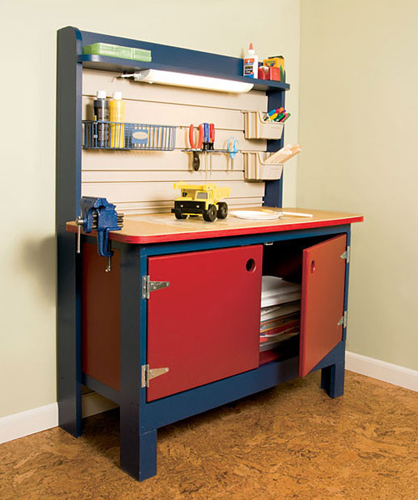 Best ideas about DIY Kids Work Bench
. Save or Pin Diy Child s Workbench Now.