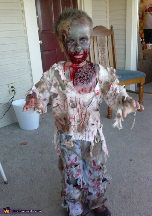 Best ideas about DIY Kids Zombie Costume
. Save or Pin Zombie Boy Costume Now.