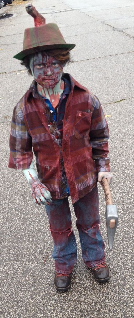 Best ideas about DIY Kids Zombie Costume
. Save or Pin DIY Zombie Kid Scary Child Zombie e of a Kind Costume Now.