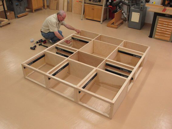 Best ideas about DIY King Bed Frame With Storage
. Save or Pin Image from Now.