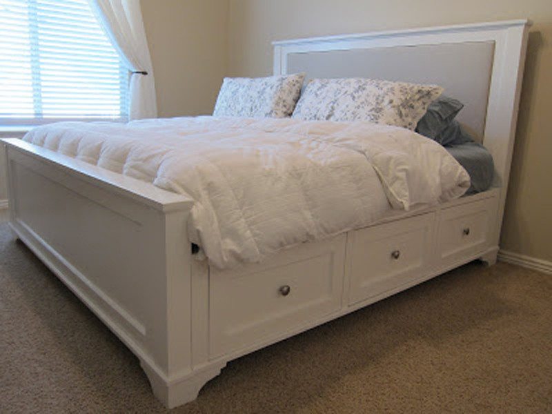Best ideas about DIY King Bed Frame With Storage
. Save or Pin How to Make King Size Bed DIY & Crafts Handimania Now.