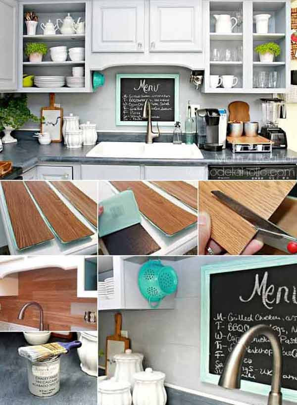 Best ideas about DIY Kitchen Backsplash Ideas
. Save or Pin 24 Low Cost DIY Kitchen Backsplash Ideas and Tutorials Now.