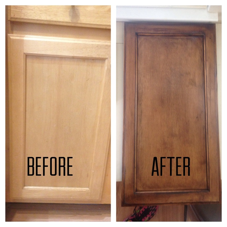 Best ideas about DIY Kitchen Cabinets Refinishing
. Save or Pin Refinishing my builder grade kitchen cabinets diy Now.