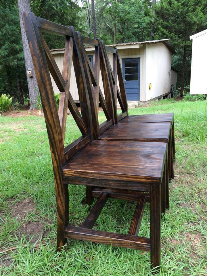 Best ideas about DIY Kitchen Chairs
. Save or Pin Handmade dining chairs with X back Handmade Furniture Now.