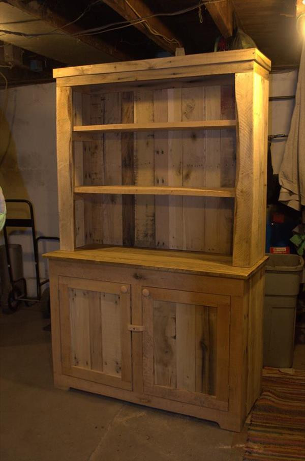 Best ideas about DIY Kitchen Hutch
. Save or Pin Pallet Wood Kitchen Hutch Now.