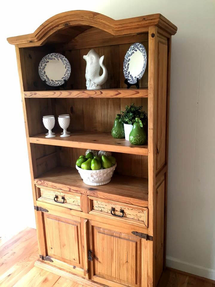 Best ideas about DIY Kitchen Hutch
. Save or Pin DIY Recycled Pine Wood Kitchen Hutch Now.