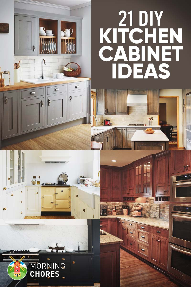 Best ideas about Diy Kitchen Ideas
. Save or Pin 21 DIY Kitchen Cabinets Ideas & Plans That Are Easy Now.