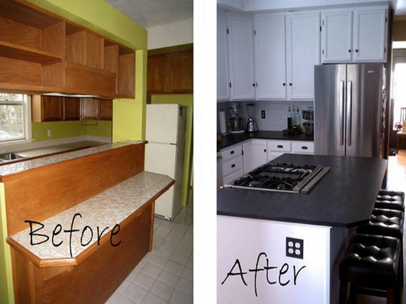 Best ideas about DIY Kitchen Ideas On A Budget
. Save or Pin DIY Kitchen Remodel Ideas on a Bud Before and After Now.