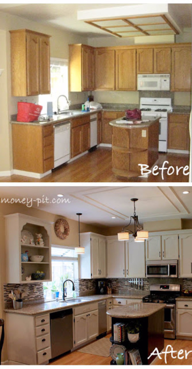 Best ideas about DIY Kitchen Ideas On A Budget
. Save or Pin 15 Exceptional DIY Makeover Ideas For Your Kitchen When Now.
