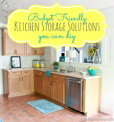 Best ideas about DIY Kitchen Ideas On A Budget
. Save or Pin Great Bud Kitchen Storage Ideas Now.
