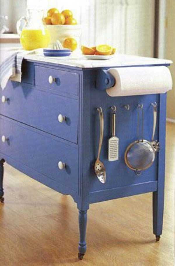 Best ideas about DIY Kitchen Island From Dresser
. Save or Pin 32 Simple Rustic Homemade Kitchen Islands Now.