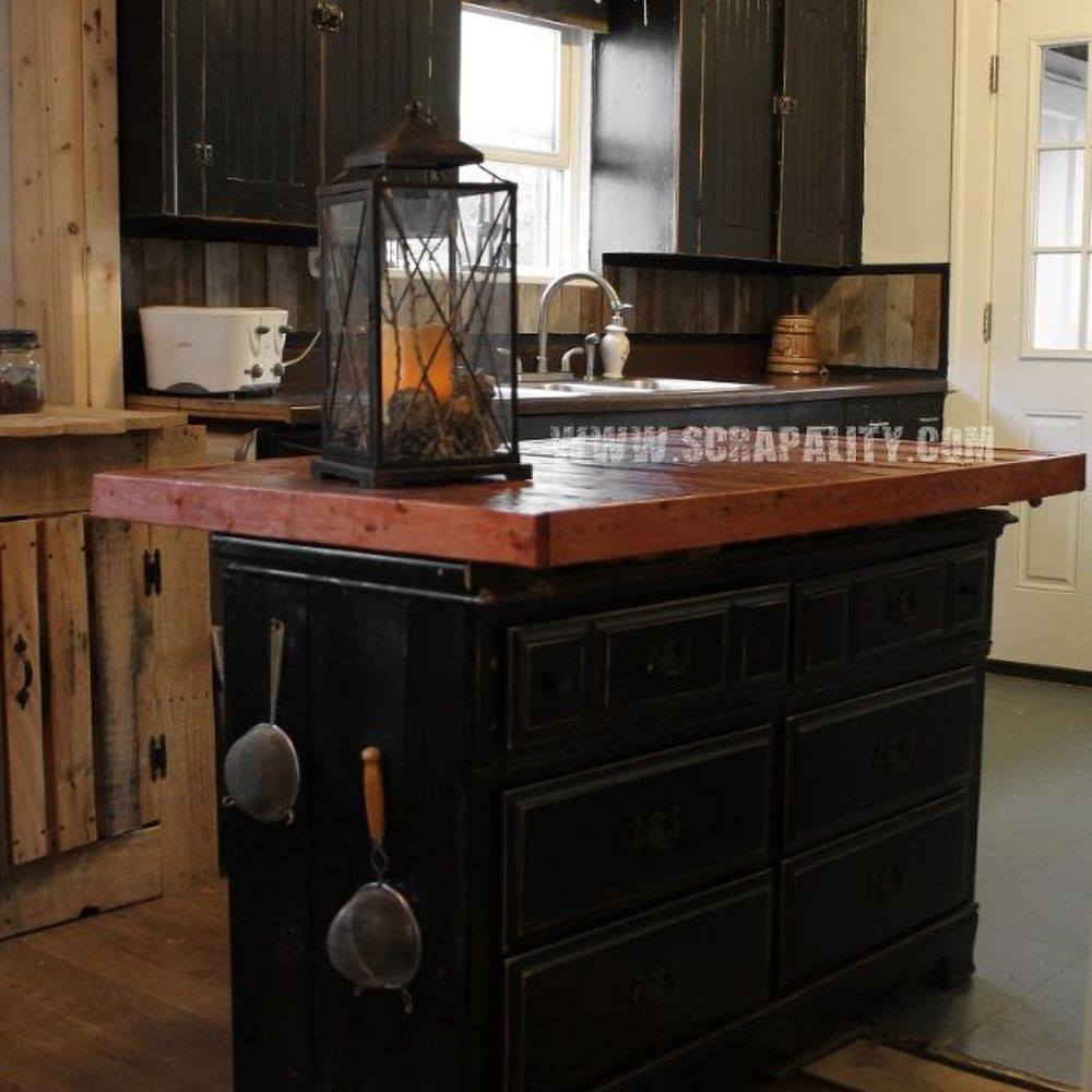 Best ideas about DIY Kitchen Island From Dresser
. Save or Pin Reclaimed Dresser into Kitchen Island With Pallet Now.