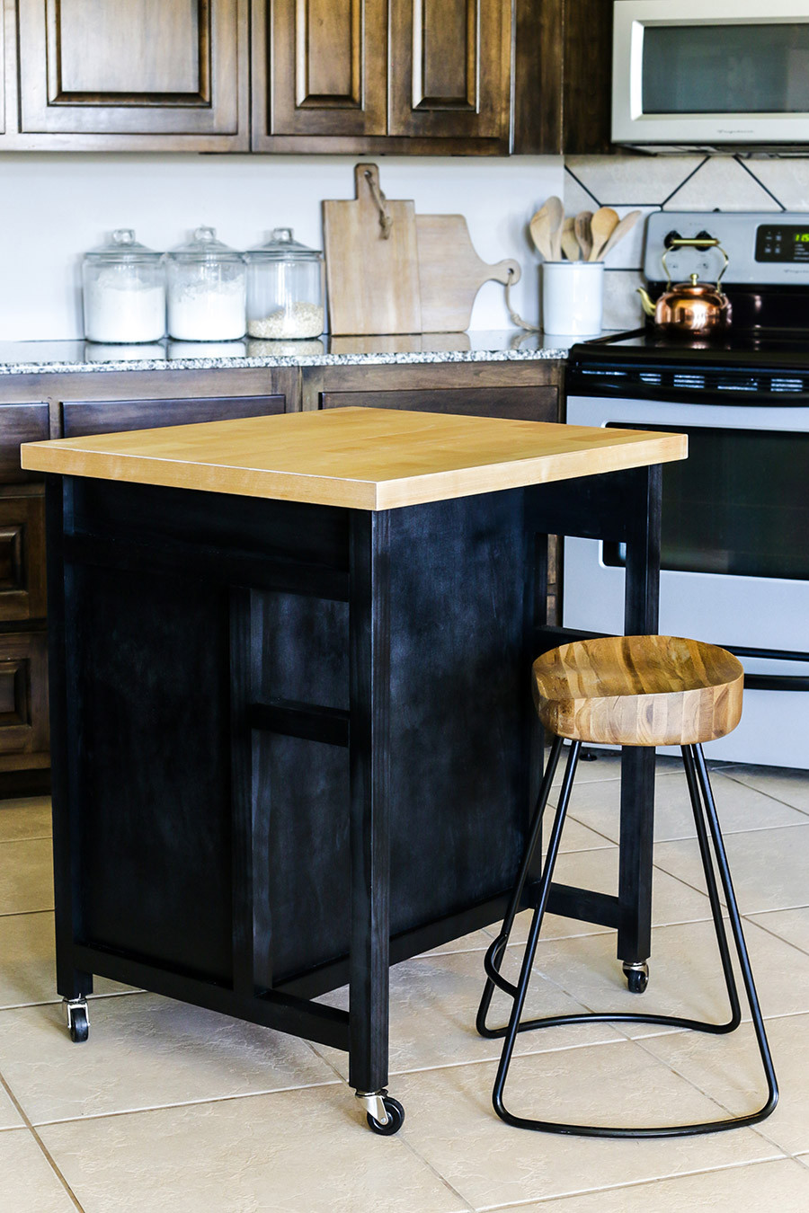 Best ideas about DIY Kitchen Island On Wheels
. Save or Pin DIY Rolling Kitchen Island Now.