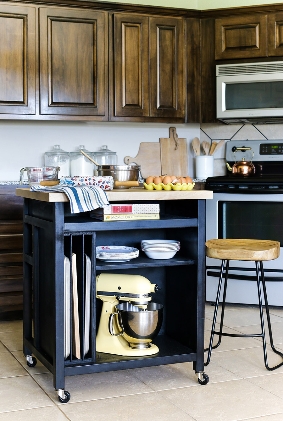 Best ideas about DIY Kitchen Island On Wheels
. Save or Pin DIY Rolling Kitchen Island Now.