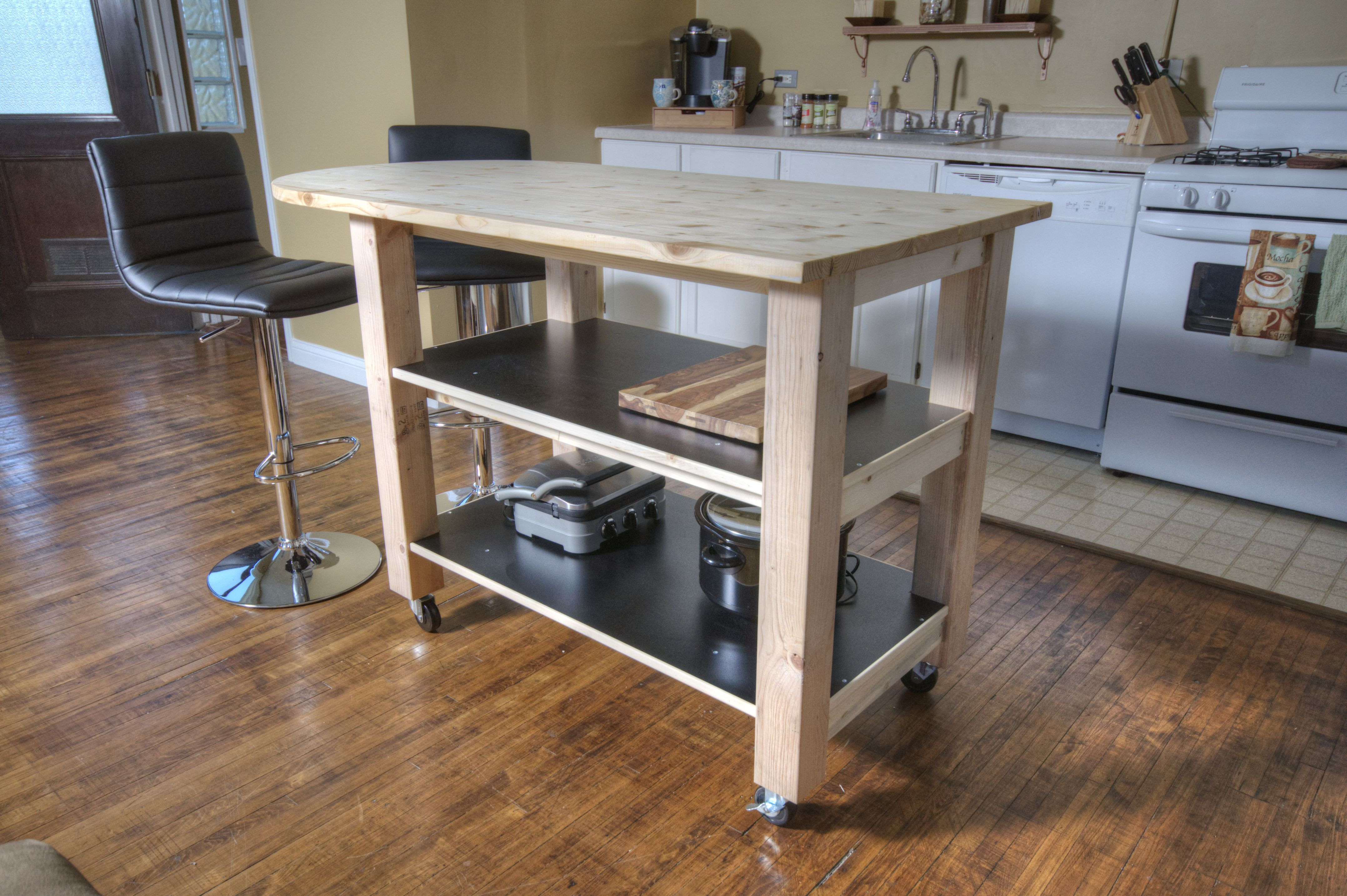 Best ideas about DIY Kitchen Island On Wheels
. Save or Pin How to Build DIY Kitchen Island on Wheels Now.